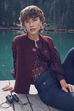 Picture of EMBROIDERED CAMOMILLE BLOUSE IN COTTON